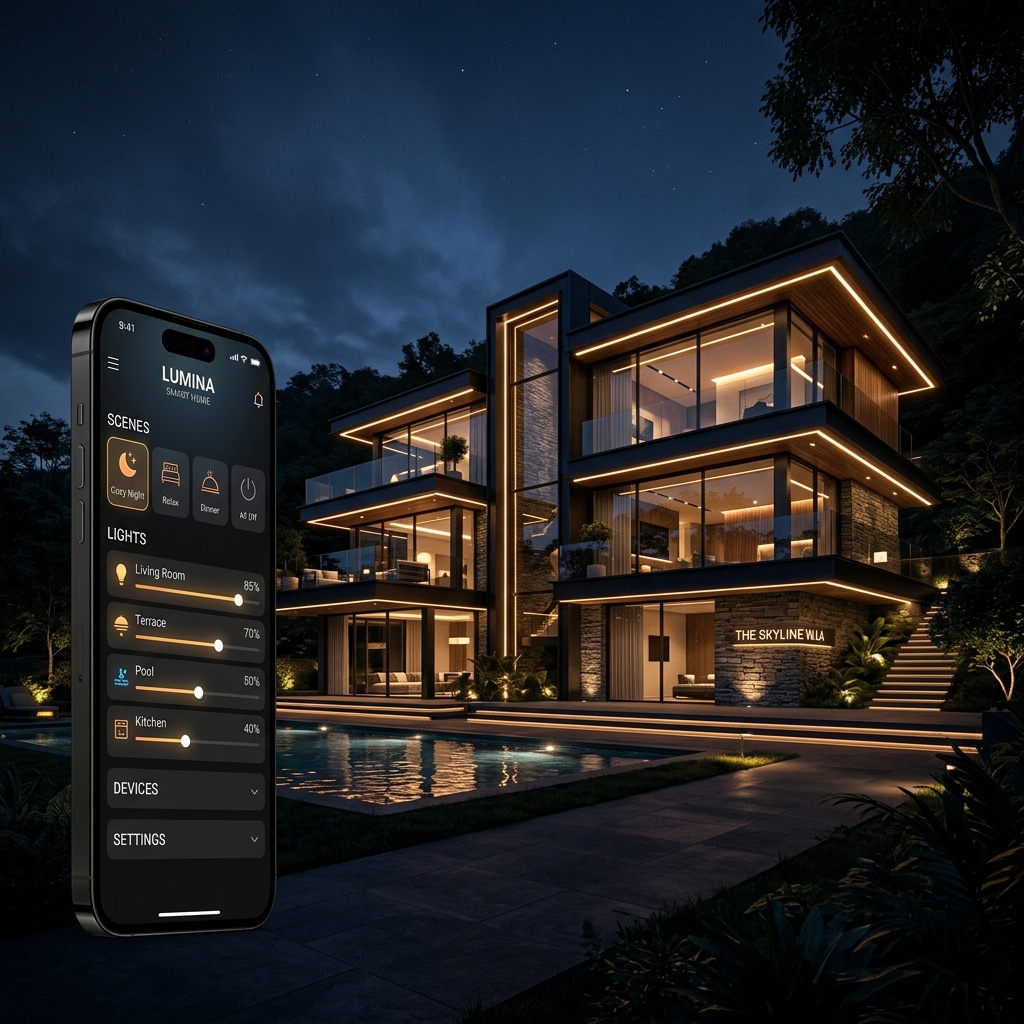 Smart Home Lighting App