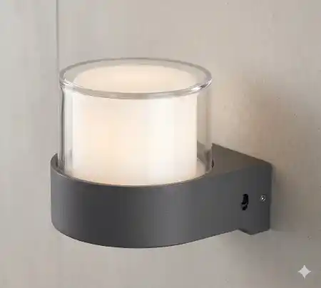 Glass Oneway Round 6W